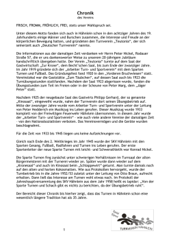 Chronik - TV-Haehnlein.de