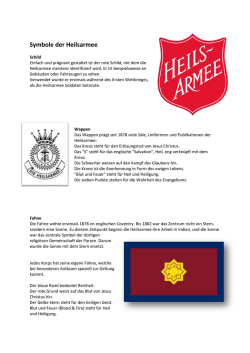 Symbole der Heilsarmee