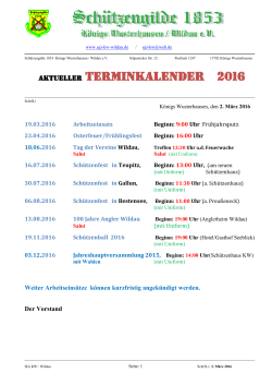 aktueller Terminkalender 2016 - sgi-kw