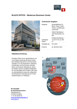 BLACK OFFICE ‒ Modernes Business Center