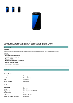 Samsung G935F Galaxy S7 Edge 32GB Black Onyx