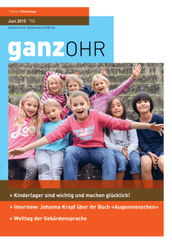 Johanna Krapf &uuml;ber ihr Buch - SGB-FSS