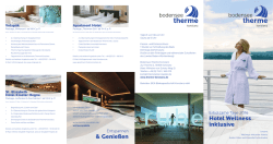 Hotel Wellness inklusive & Genie&szlig;en