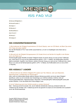 ISS FAQ V1.2