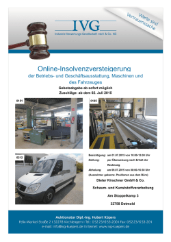 herunterladen - IVG mbH & Co. KG