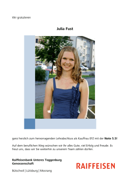 Julia Fust - Raiffeisen