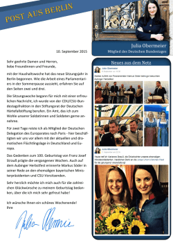 Julia Obermeier - Achilles International Germany