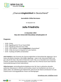 Julia Friedrichs