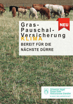 Gras-Pauschalversicherung KLIMA