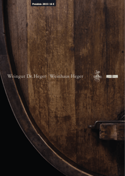 Preisliste Heger