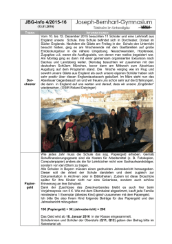 JBG-Info 4/2015-16
