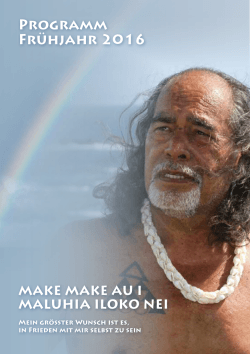 Spiritueller Krieger - Hawaiian spiritual healing academy