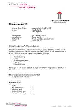 Krieger+Schramm GmbH Co. KG