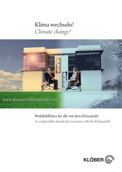Klima wechseln! Climate change!