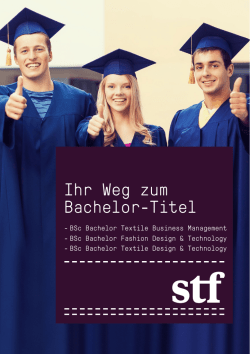 Ihr Weg zum Bachelor