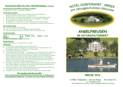 Fischen 2016 Titel - Hotel Dorferwirt am Irrsee