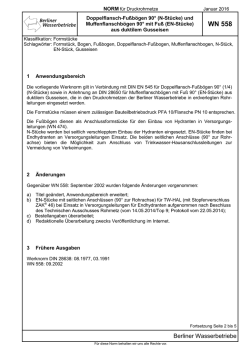 Doppelflansch-Fu&szlig;b&ouml;gen 90&deg; (N-St&uuml;cke)