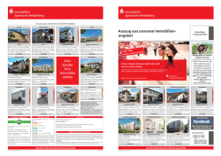 Die Sparkassen Immobilienzeitung - S