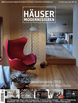 H&auml;user modernisieren 3/2015