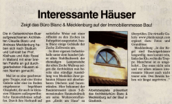 Interessante H&auml;user - Blanc & Mecklenburg Architekten