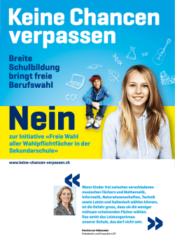 verpassen Keine Chancen Breite Schulbildung bringt freie