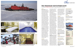 Dieser Atomeisbrecher macht den Nordpol unsicher