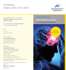 Herz und Hirn im Fokus