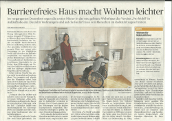 Barrierefreies Hans macht Wohnen leichter l