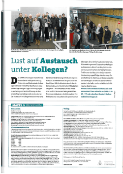 Lust auf Austausch unter Kollegen?