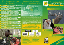 Hochw&auml;lder Wildwoche