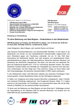 Einladung (PDF, 427 kB ) - DGB