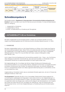 Schreibkompetenz 6