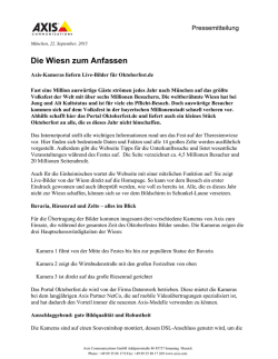 Die Wiesn zum Anfassen