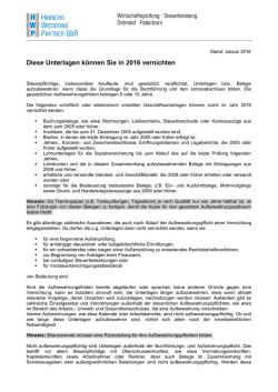 2016.01.11 Merkblatt Vernichtung Unterlagen
