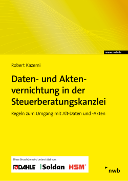 Daten- und Akten- vernichtung in der