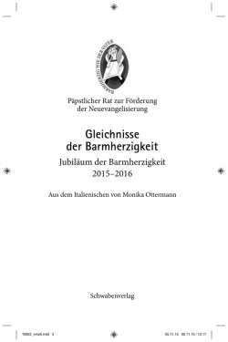 Gleichnisse der Barmherzigkeit