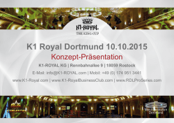 K1 Royal Dortmund 10.10.2015