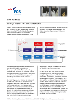 Infoblatt Abschl&uuml;sse