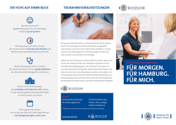 für morgen. für hamburg. für mich.