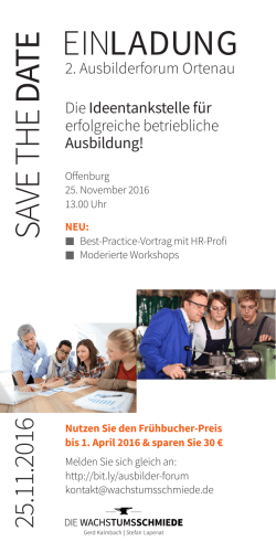 einladung save the date