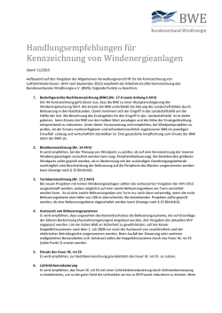 Handlungsempfehlungen f&uuml;r Kennzeichnung von