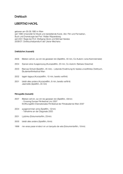 Drehbuch LIBERTAD HACKL