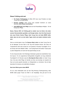 PDF-Version - Johnson & Johnson GmbH