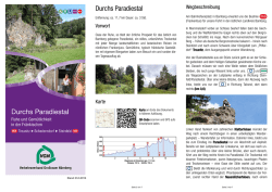Durchs Paradiestal