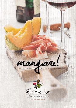 mangiare & vino! - Ernesto Osteria
