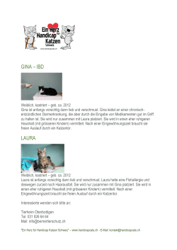 GINA – IBD LAURA - handicapcats.ch