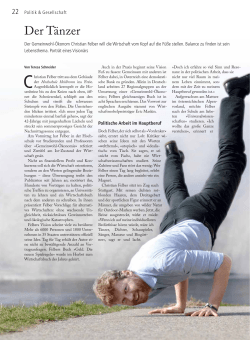Der Tänzer - Christian Felber