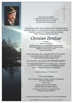 Christian Zirnitzer