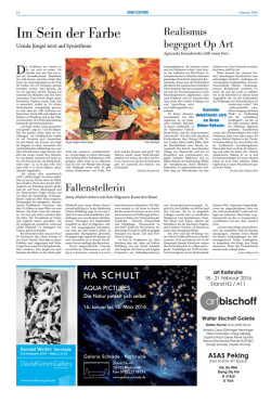 Im Sein der Farbe - ursula