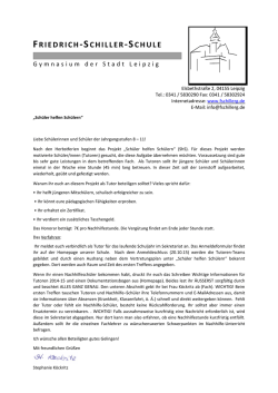 HIER - Friedrich Schiller Schule